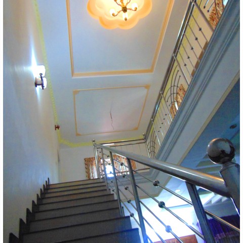 homes house modern staircase design kerala