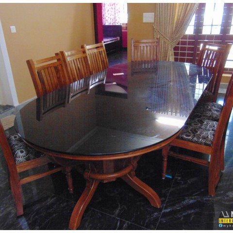 Wooden designs dining table kerala for home interoir