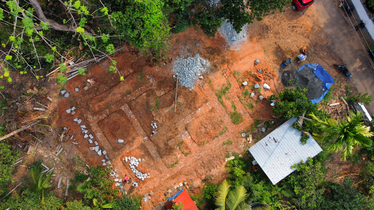 House foundation work kerala