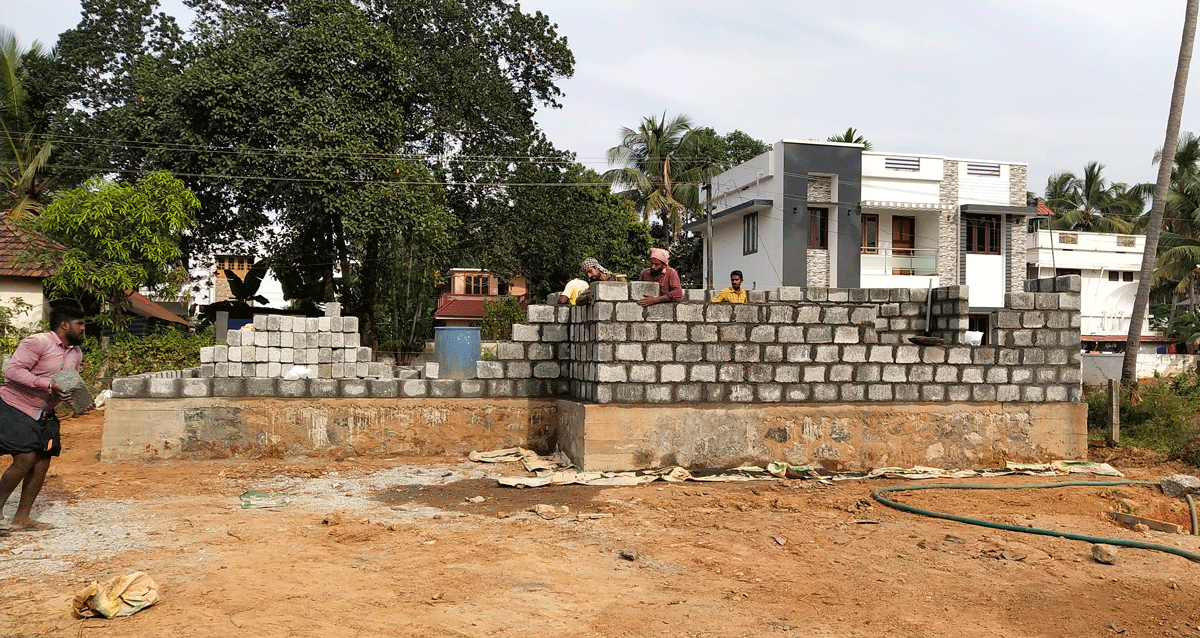 double stroy home design Thrissur
