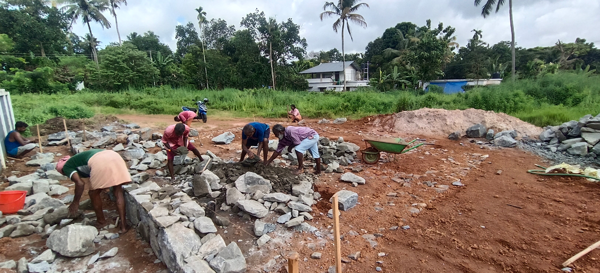 low budget small home thrissur