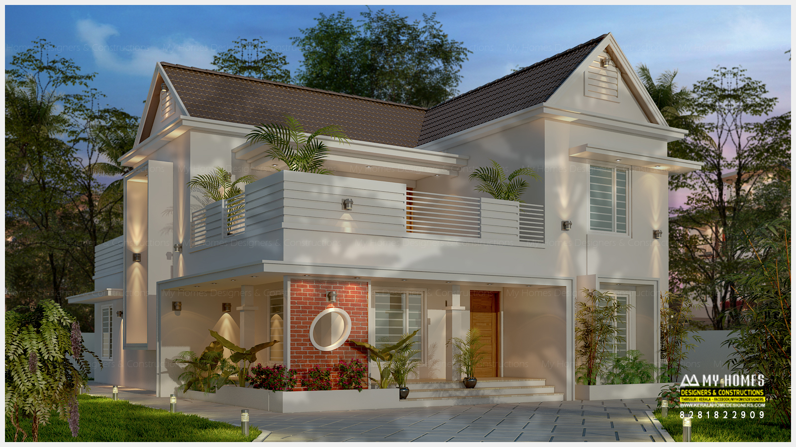 new modern house thrissur