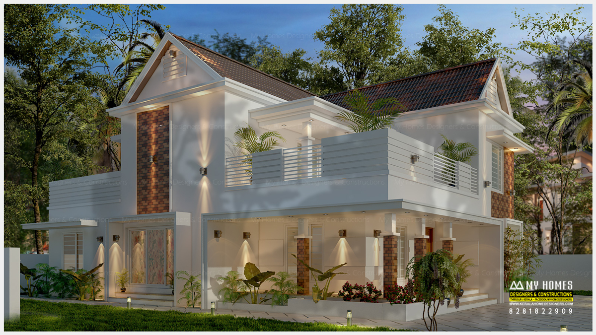 4 bedroom modern house thrissur