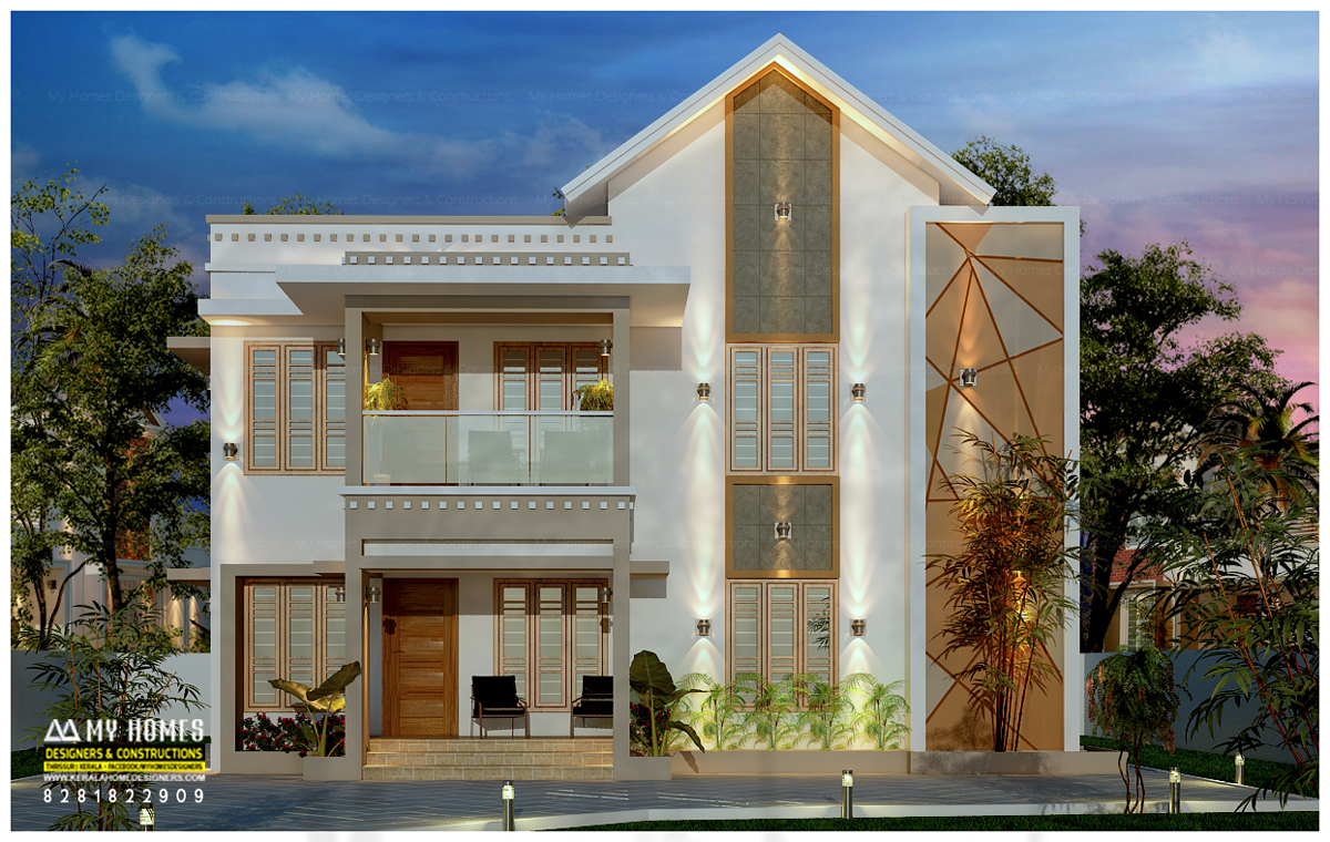 modern house thrissur