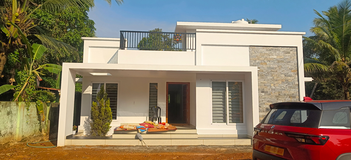 Budget friendly small house design Irinjalakuda